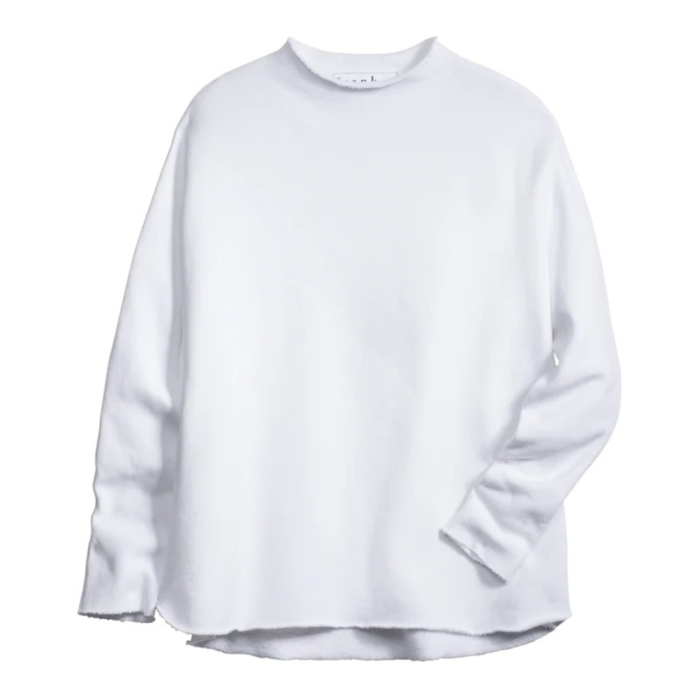Frank & Eileen Caplet Effie Long Sleeve Funnel Neck Triple Fleece Sweatshirt